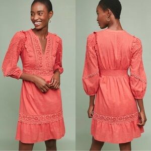 Anthropologie x Akemi + Kin Josephine Embroidered Dress
